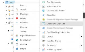right-click-create-draft-site